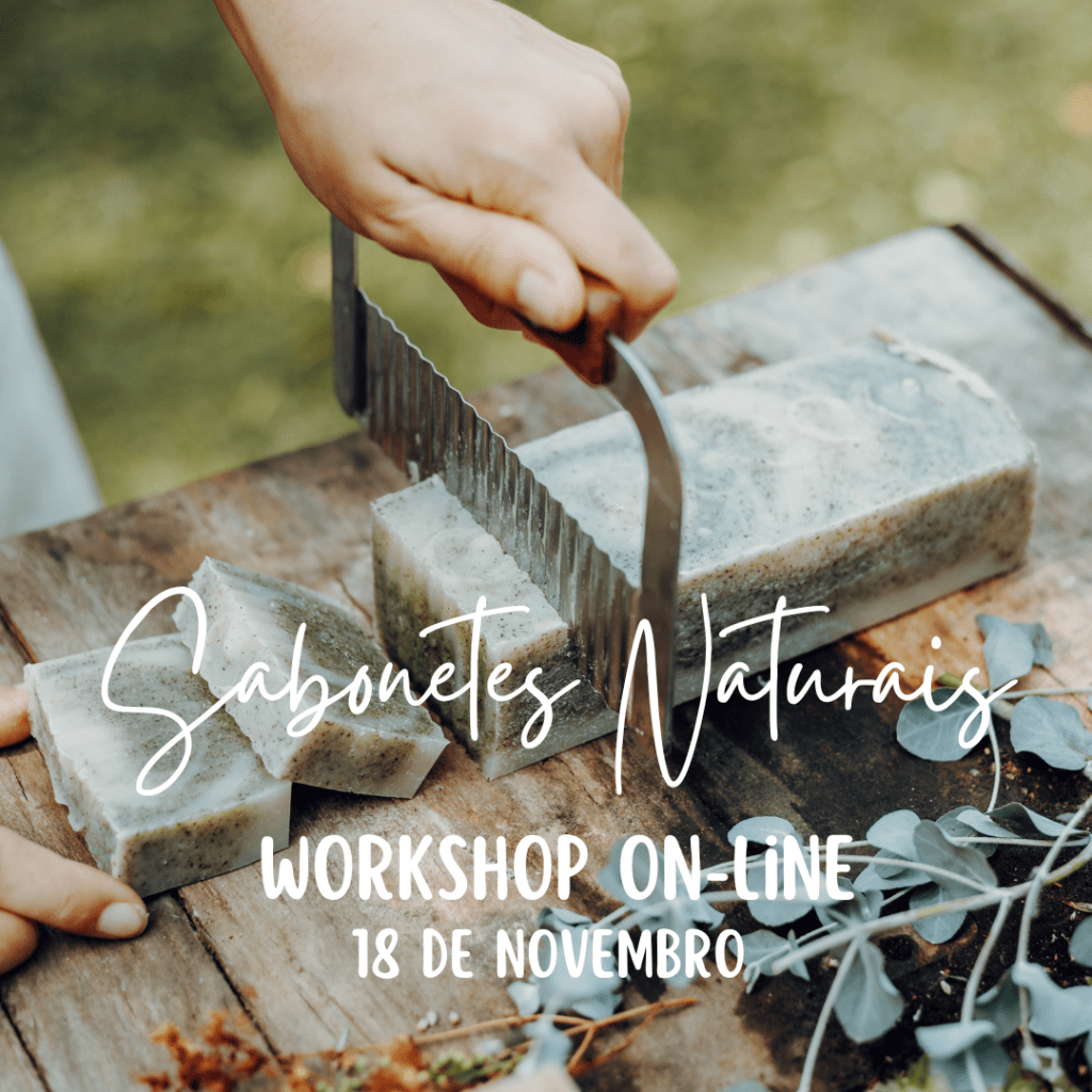 WORKSHOP DE SABONETES&nbsp;NATURAIS
